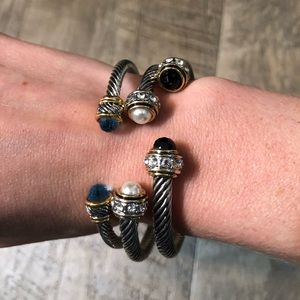 David Yurman Impression Bracelets